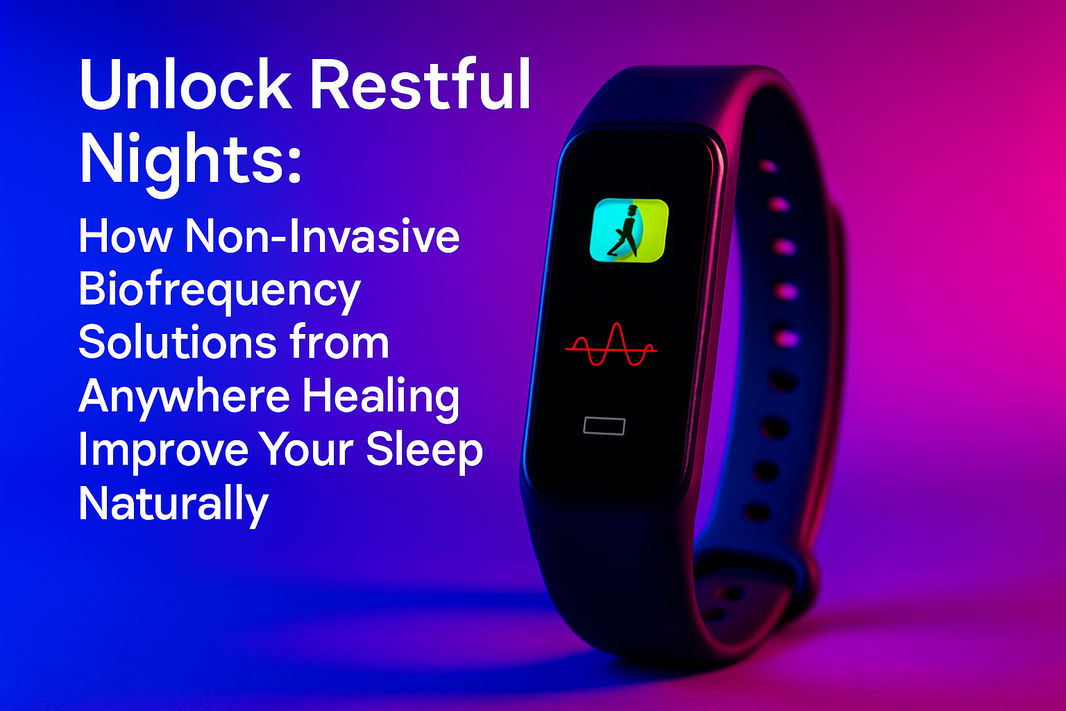 Unlock Restful Nights: How Non-Invasive Biofrequency Solutions from Anywhere Healing Improve Your Sleep Naturally