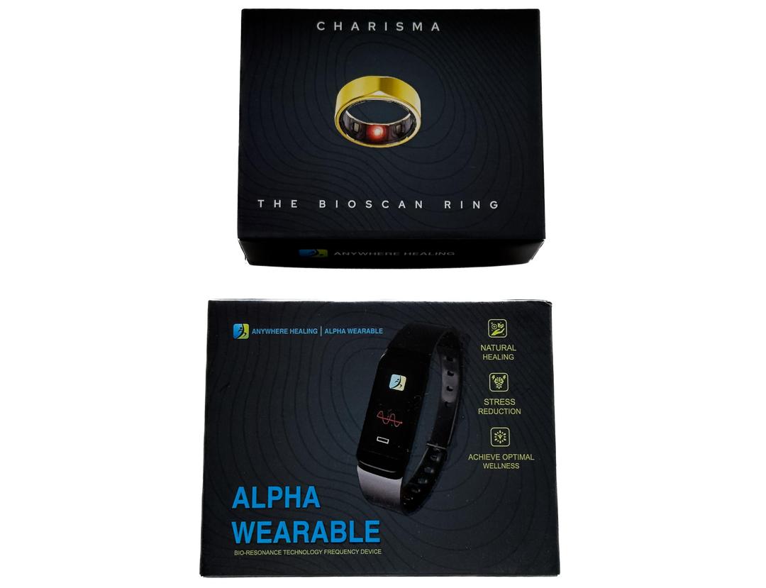Alpha Wearable & Charisma Ring- Side View