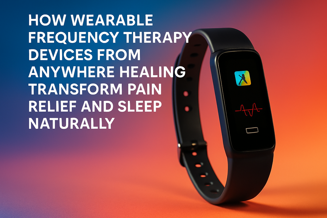How Wearable Frequency Therapy Devices from Anywhere Healing Transform Pain Relief and Sleep Naturally