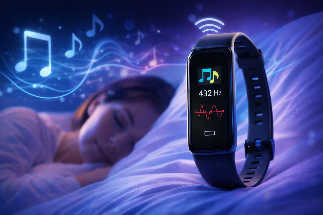 How 432 Hertz Music and Frequency Therapy Wearables May Support Natural Sleep