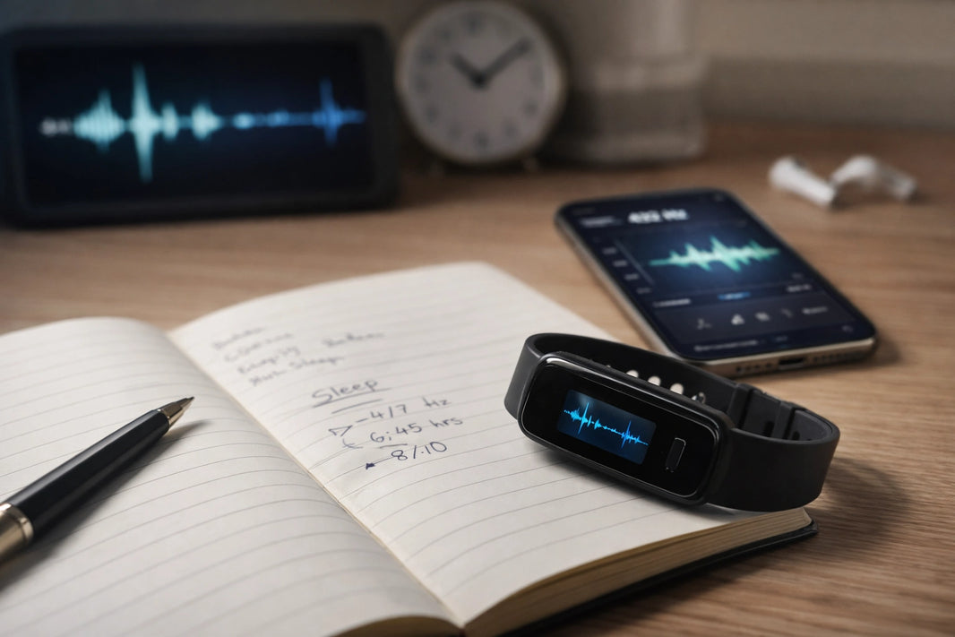 How 432 Hz Music for Sleep and Wearable Frequency Devices Can Transform Your Nightly Rest