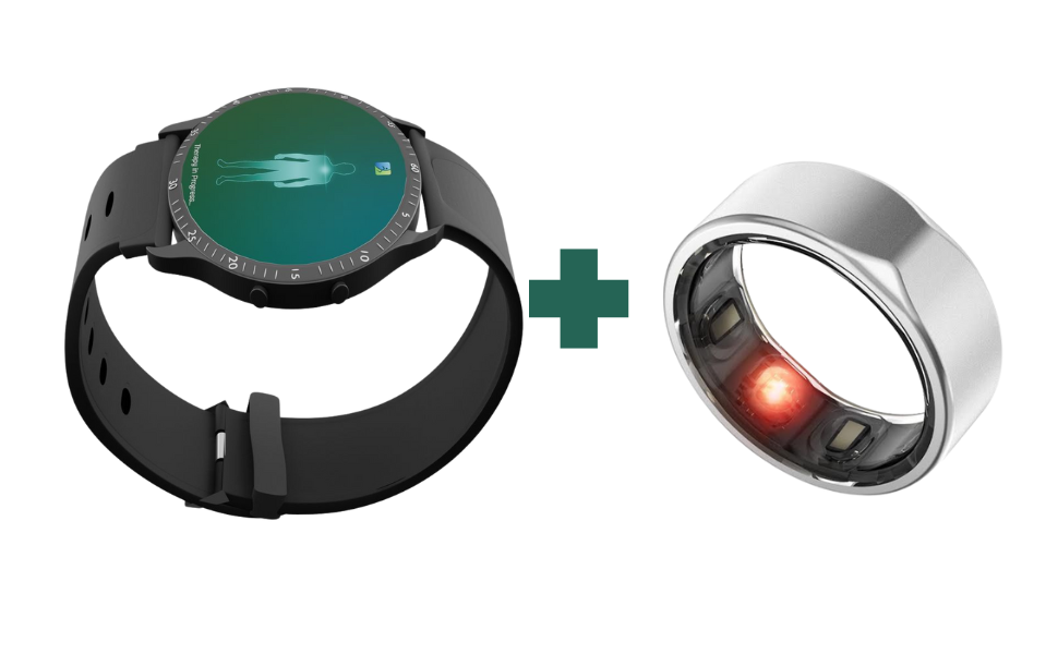 Frequana watch and Charisma Ring presented as a pair